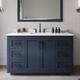 Option Dark Blue / White Quartz Top / Matte Black