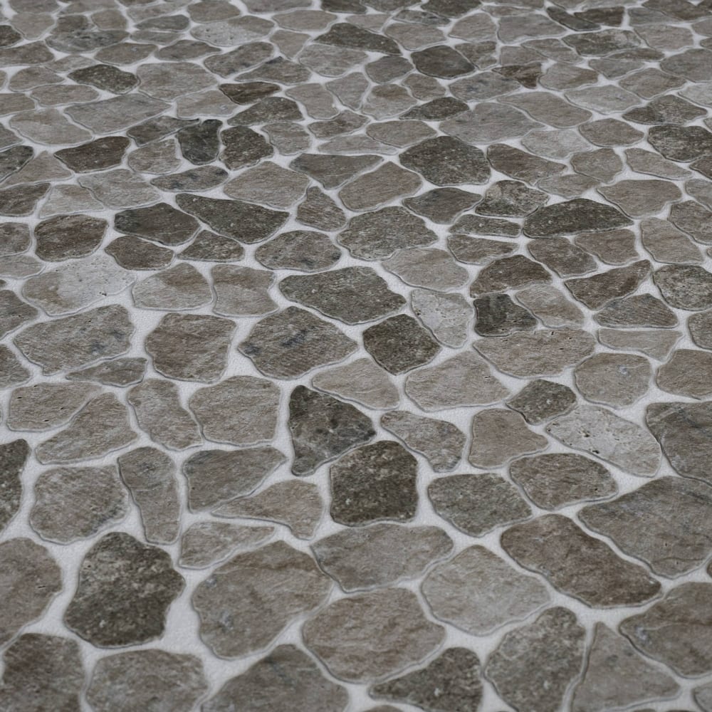 Full Eclectic 18 in. x 18 in. Marble Tumbled Wall and Floor Tile