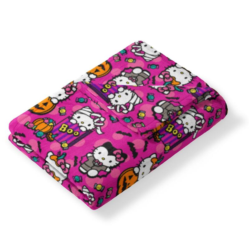 Sanrio Hello Kitty Halloween Silk Touch Throw Blanket