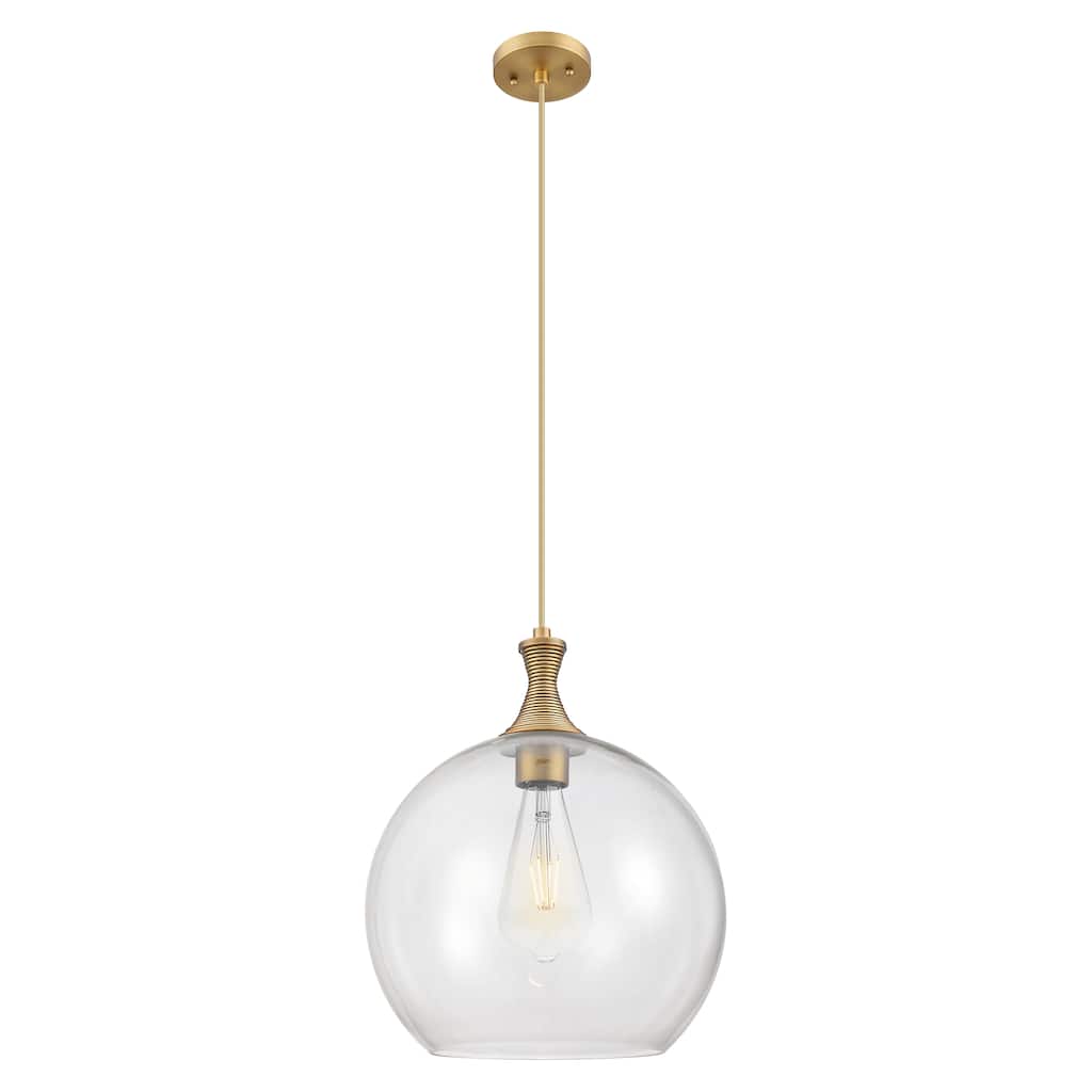 Innovations Lighting Downtown Urban - Astor - 1 Light 14" Metal Detailed Cord Hung Pendant