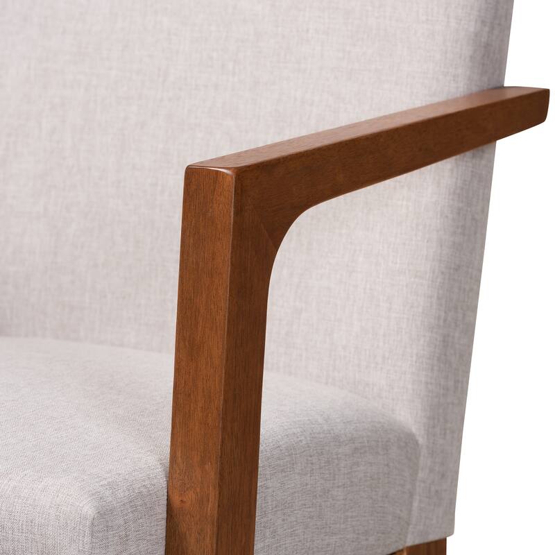 Glenda Mid-Century Modern 7-Piece Dining Set