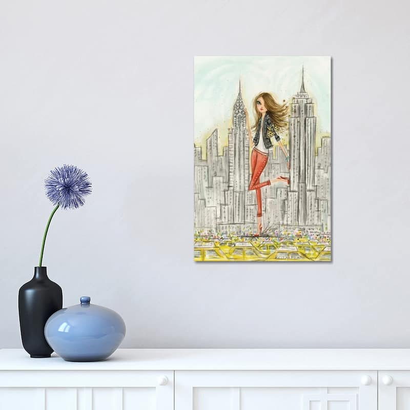iCanvas "New York" by Bella Pilar Canvas Print - 18x12x1.5