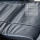 preview thumbnail 35 of 51, Leo Dual Motor Genuine Leather Power Recliner With Power Headrest