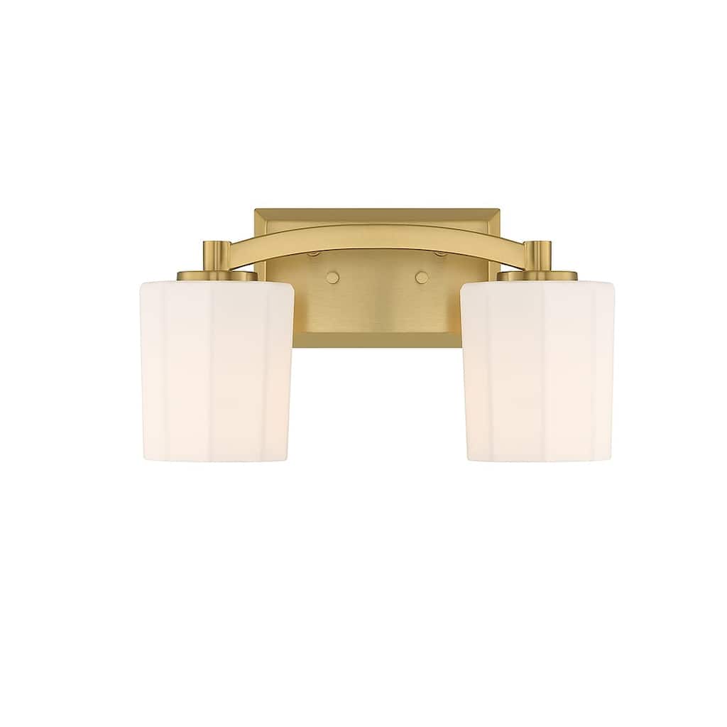 Whitney Two Light Bathroom Vanity