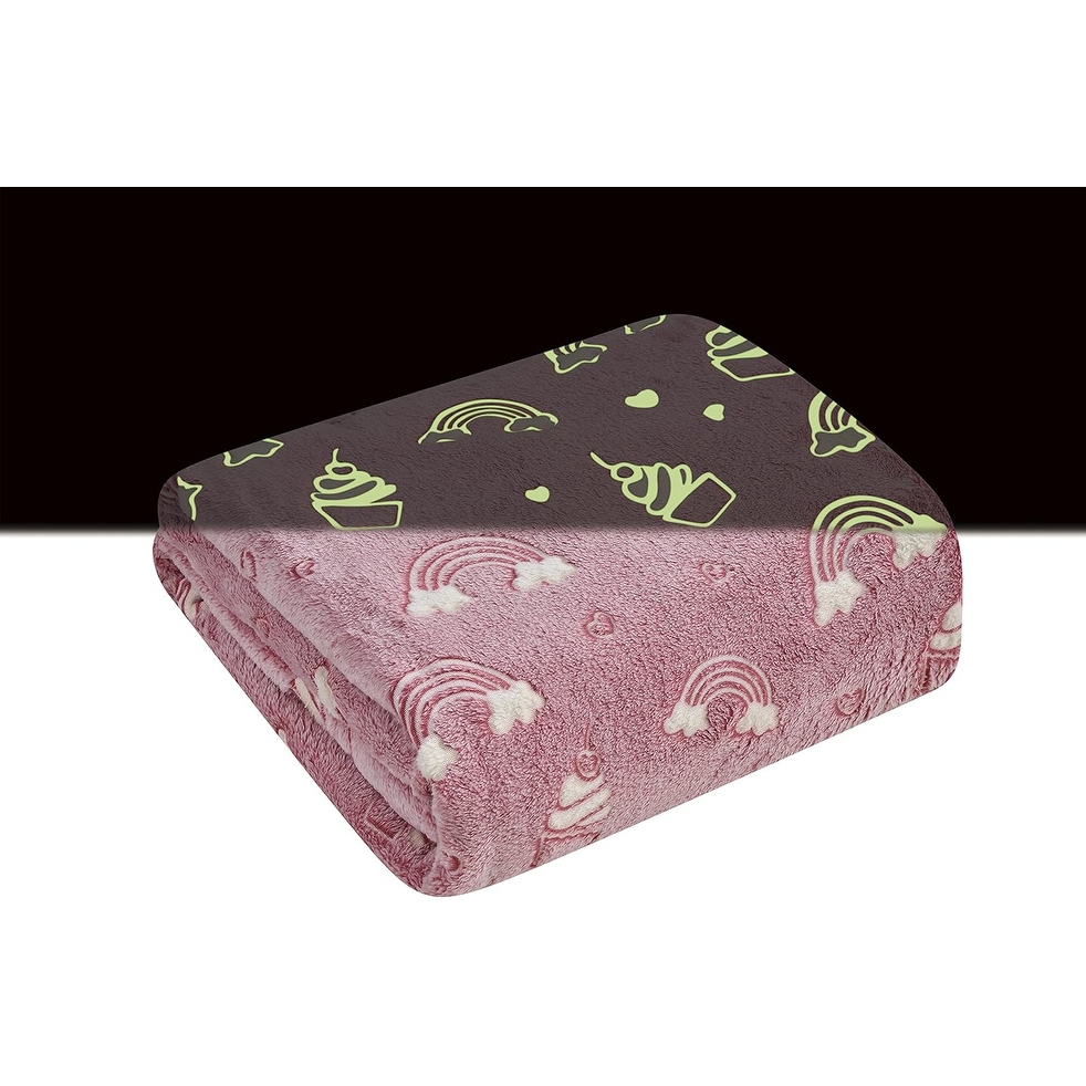 Dark pink bed throw best sale