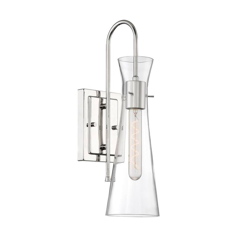 James Allan NVBF59741 Limitless 18" Tall Bathroom Sconce - Polished Nickel