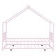 preview thumbnail 83 of 81, Metal house bed with trundle
