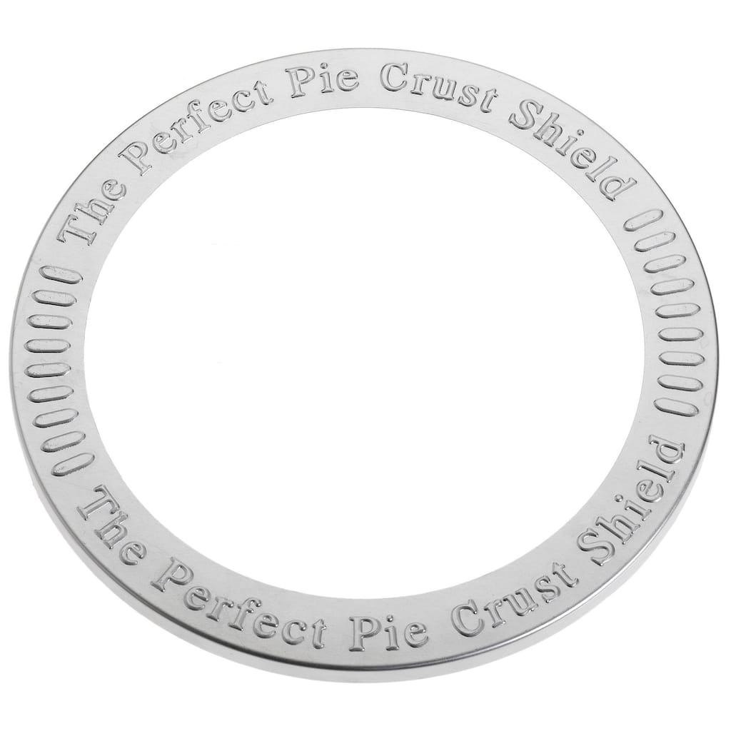 Norpro Reusable Aluminum 9" Pie Crust Shield - Prevents Burnt Crusts - 9 Inch