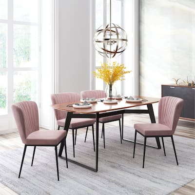 Birch Fork Dining Chair (Set of 2) Pink