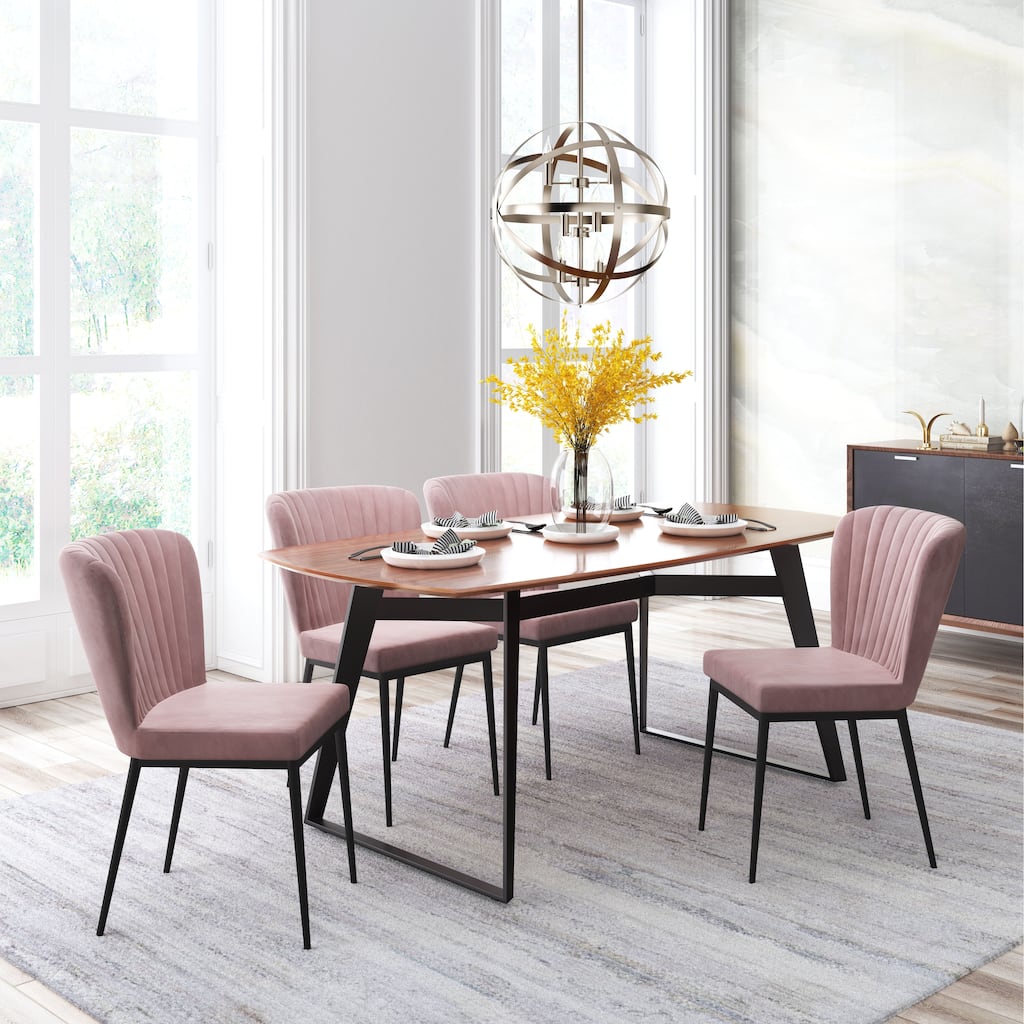 Birch Fork Dining Chair (Set of 2) Pink