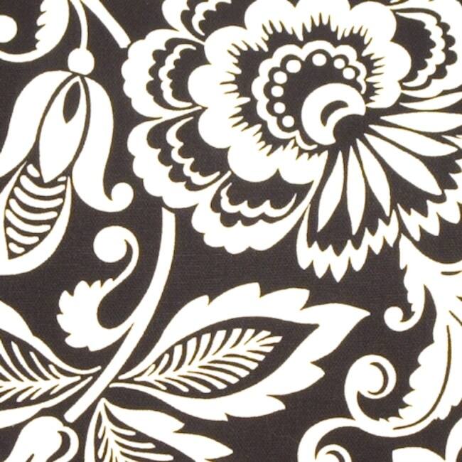 Flower Power Cotton 16x24 Throw Pillow with Polyfill Insert