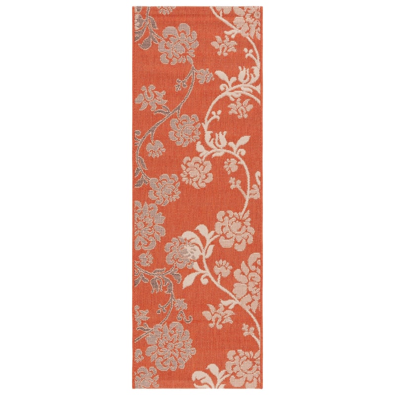 SAFAVIEH Courtyard Vernelle Arvyda Outdoor Waterproof Patio Backyard Rug