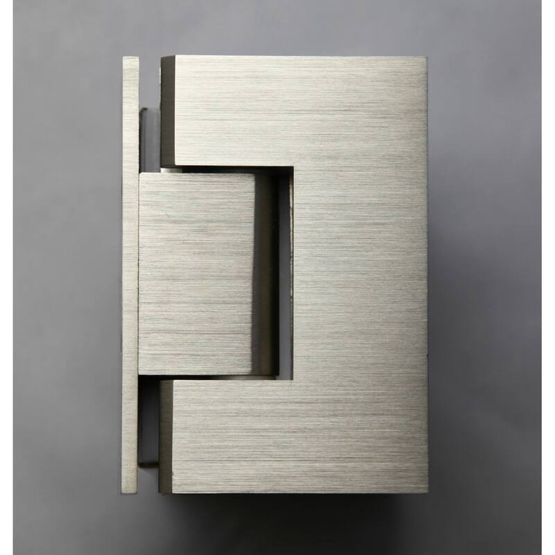 Glass Warehouse 78" x 39" x 38" Frameless 90 Degree Shower Enclosure - Wall Hinge