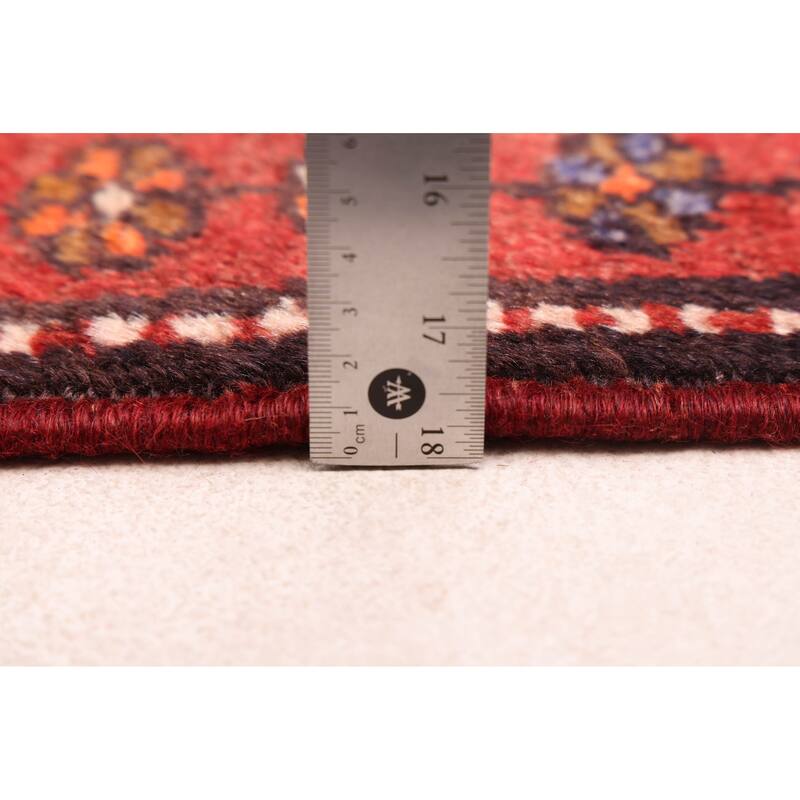 ECARPETGALLERY Hand-knotted Konya Anatolian Dark Navy, Red Wool Rug - 3'10 x 9'5