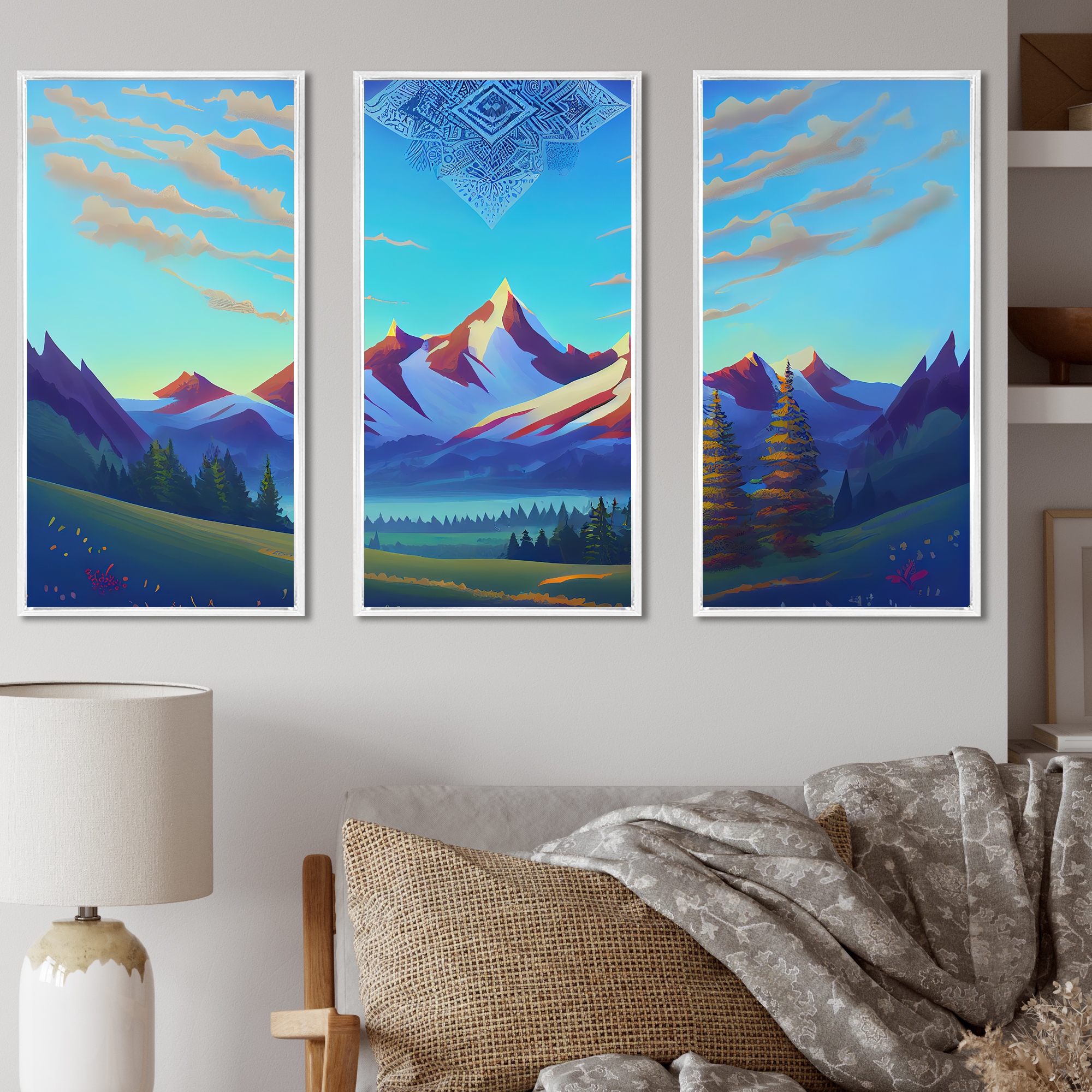 The range mandala wall art sales