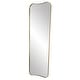 preview thumbnail 5 of 5, Uttermost Belvoir Large Antique Brass Mirror - 26"W x 76"H x 1.125"D
