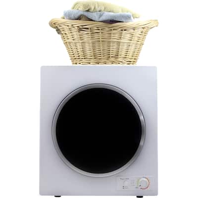 3.5 cu.ft. Compact Electric Dryer with high speed turbo fan, Wrinkle guard, Auto dry