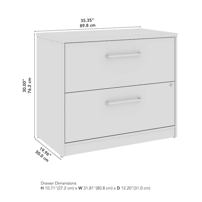 Bush Business Furniture Vista 2 Drawer Lateral File Cabinet