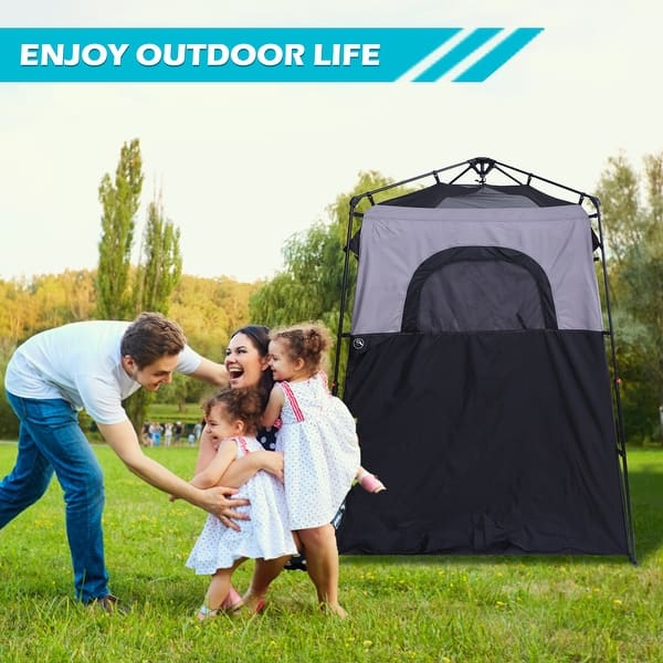 awning tent for caravan Casita Spirit Deluxe Year_2007_Make_Jeep_Model_Grand Cherokee_Engine_4.7L Gas The MoonShade vehicle awning Color:Nardo Gray + Dune Markisengestänge aus Aluminium für