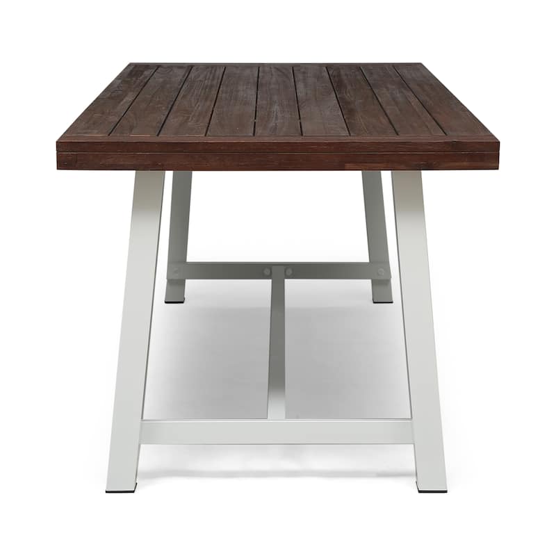 Carlisle Outdoor Wooden Dining Table by Christopher Knight Home - 79.00" L x 36.00" W x 30.00" H