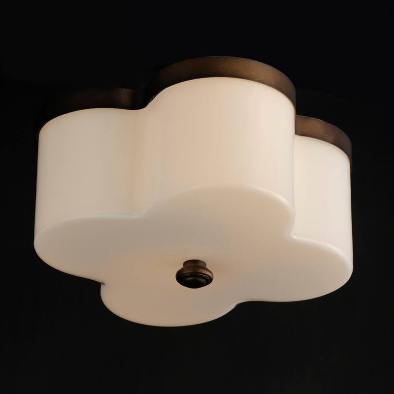Maxim 12240 Clover 2 Light 13" Wide Flush Mount Ceiling Fixture