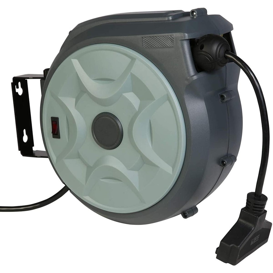 Retractable Extension Cord Reel 50FT+ 3FT Electric Cord Reel - 50FT+3FT -  Bed Bath & Beyond - 35191747