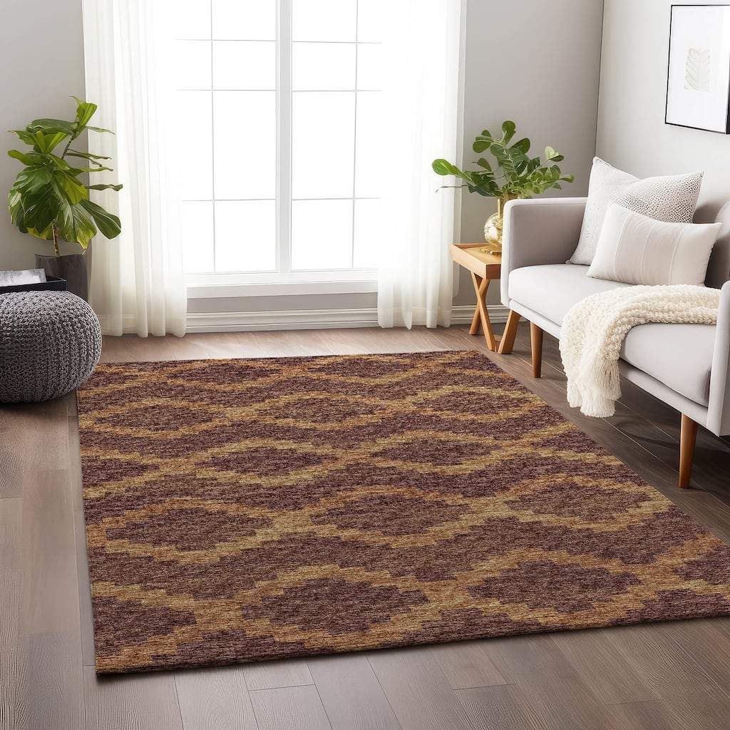 Premium Washable Super Soft Boho Moroccan Mayfield Rug