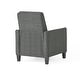 preview thumbnail 67 of 84, Darvis Fabric Recliner Club Chair by Christopher Knight Home