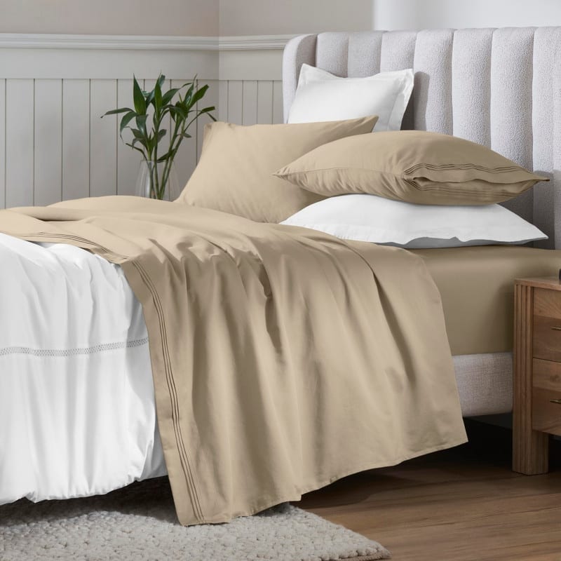Superior Egyptian Cotton 650 Thread Count Deep Pocket Solid Sheet Set