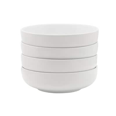 Everyday White by Fitz and Floyd Small Pasta Bowls DW Set, Service for 4 - N/A