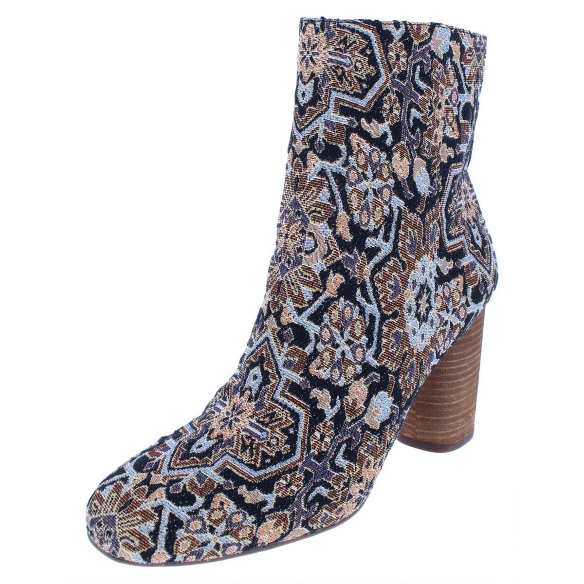 Corra stacked heel bootie cheap