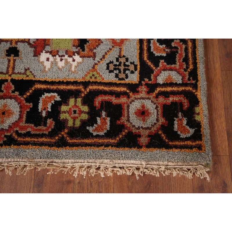Lilian Oriental Foyer Rug Hand-Knotted Wool Carpet - 3'0"x 5'0"