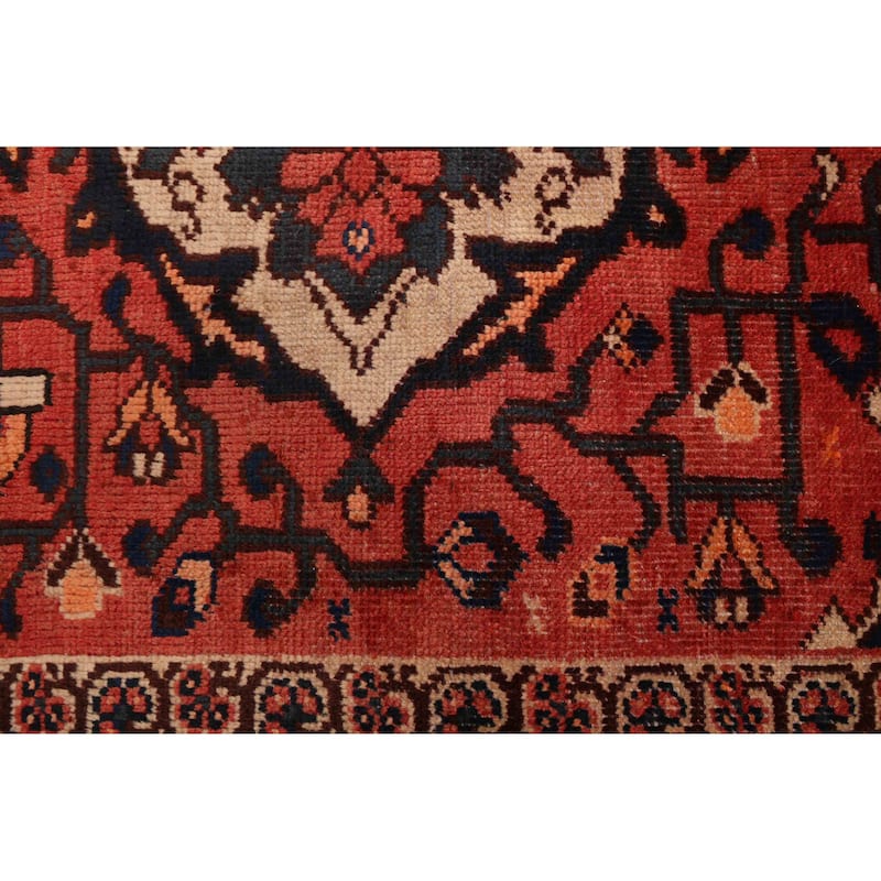 ECARPETGALLERY Hand-knotted Konya Anatolian Red Wool Rug - 6'7 x 9'8