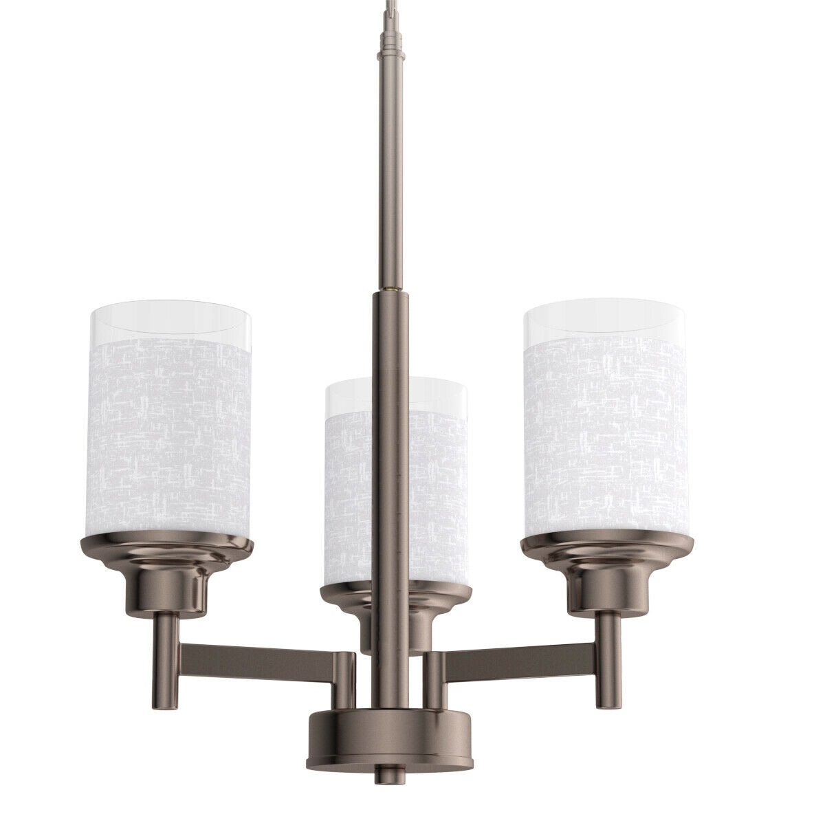 Gymax Elegant Modern Ceiling 3-Light Chandelier Lighting Fixture Pendent Lamp Home - Chandeliers For Bedrooms by Overstock.com