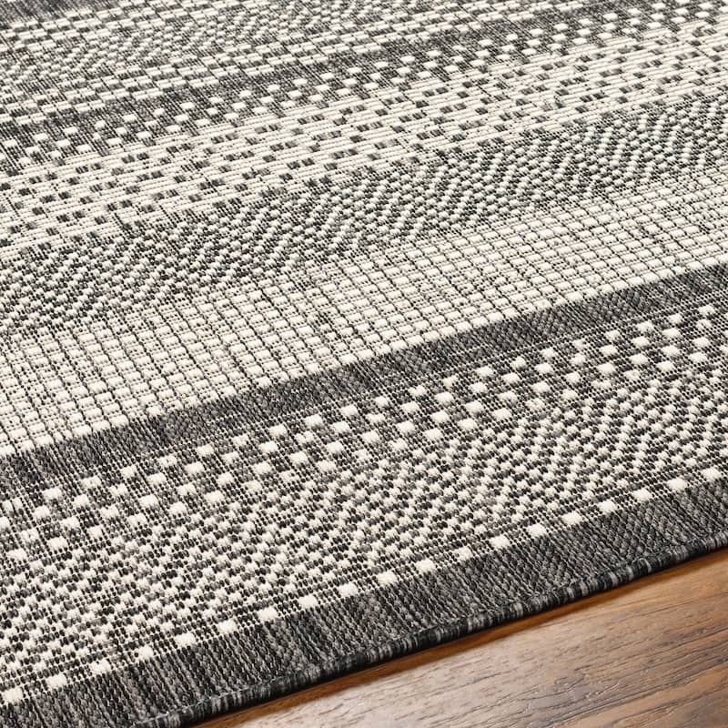Livabliss Ravello Boho Stripe Indoor/ Outdoor Area Rug