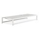 preview thumbnail 11 of 41, Modesta Outdoor Aluminum Mesh Chaise Lounge (Set of 2) by Christopher Knight Home - 77.00" W x 26.50" D x 10.50" H