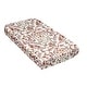 preview thumbnail 3 of 4, Sweet Jojo Designs Ivory and Orange Boho Vintage Floral Girl Satin Fitted Crib Sheet Bohemian Wildflower Botanical Farmhouse