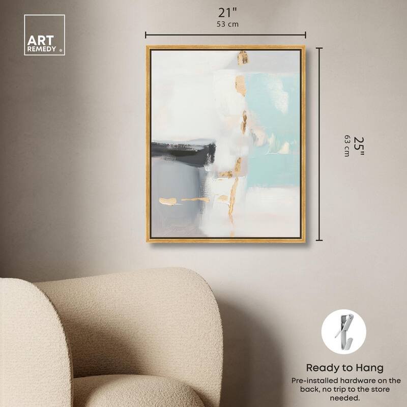 Misty Luxe II Canvas by Art Remedy