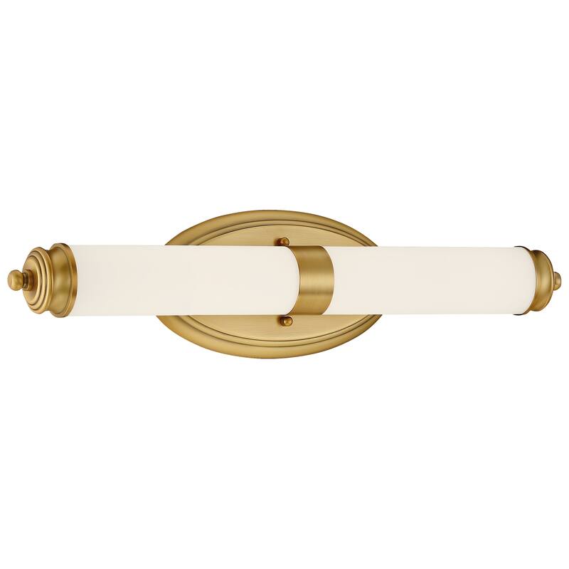 Access Lighting Madison LED Vanity with Opal Glass - Small 21in - Brushed Gold
