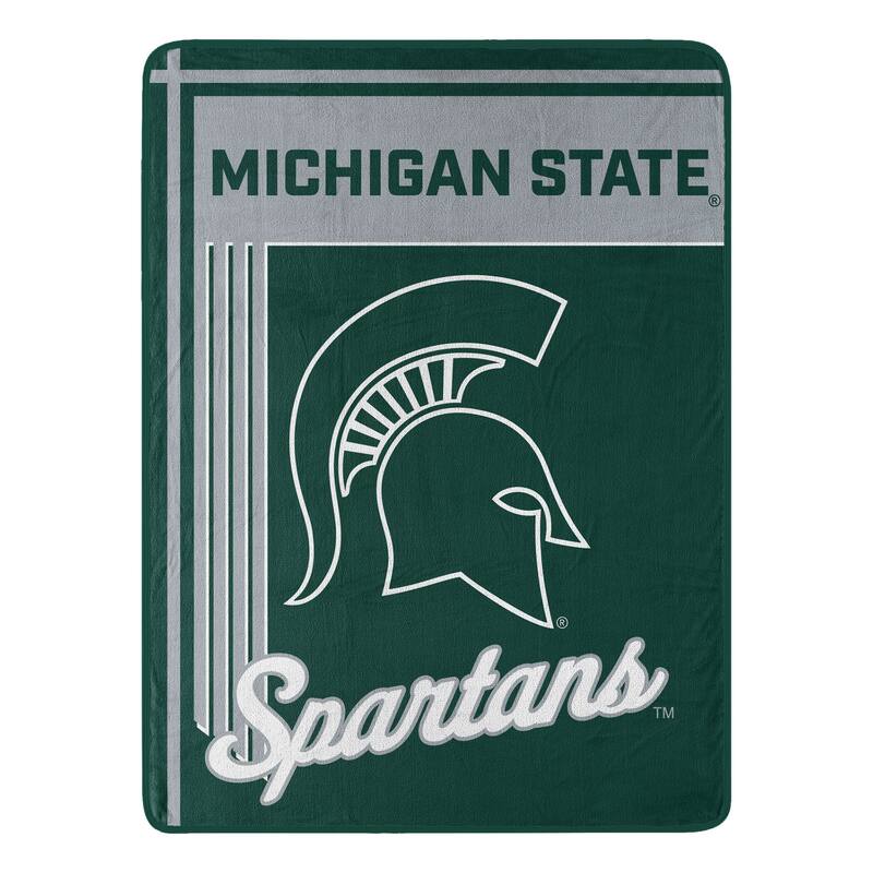NCAA Michigan State Spartans 46" x 60" Microfiber Throw Blanket