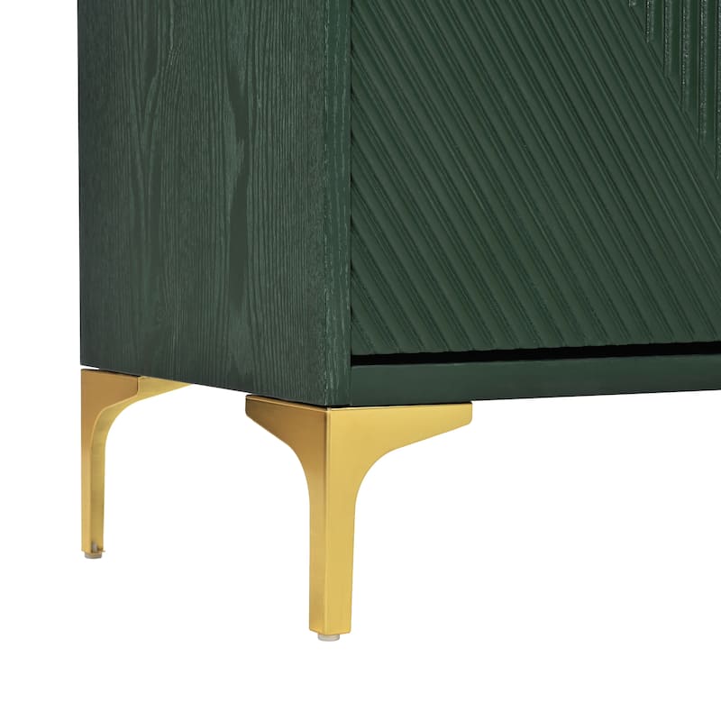 60" Wood Sideboard Buffet Cabinet with Storage for Kitchen