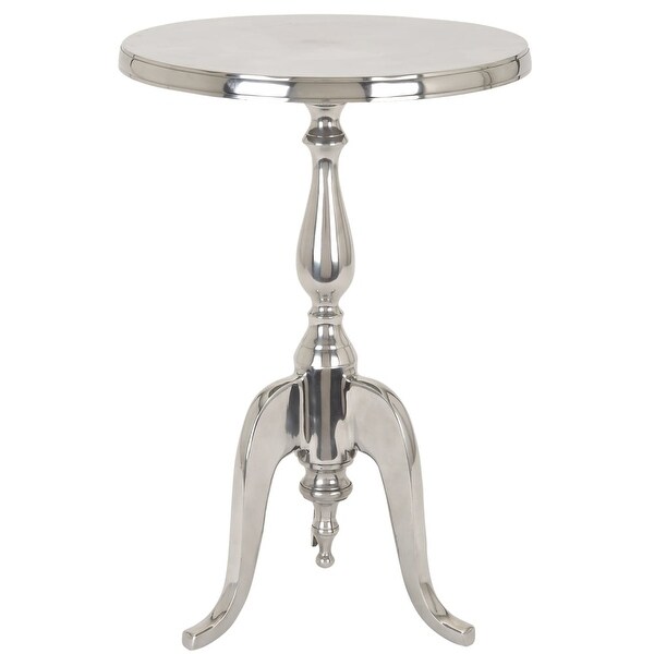 Aspire Home Accents 30567 Aluminum Accent Table - Silver