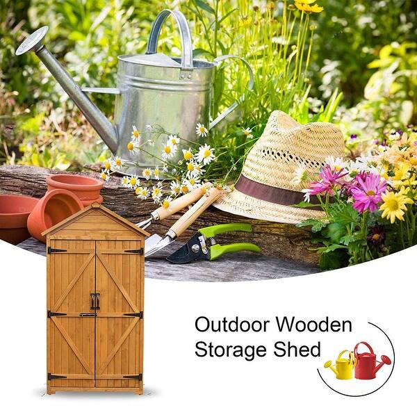 Shop Mcombo Outdoor Storage Cabinet Tool Sheds Backyard Garden