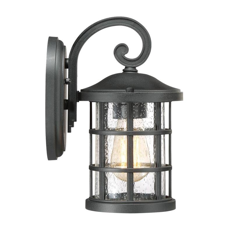 Bellevue Halifax Single Light 11" Tall Outdoor Lantern Style Wall