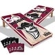 preview thumbnail 1 of 4, New Mexico State Aggies NCAA 2x4 Cornhole Board Set Include Carrying Case