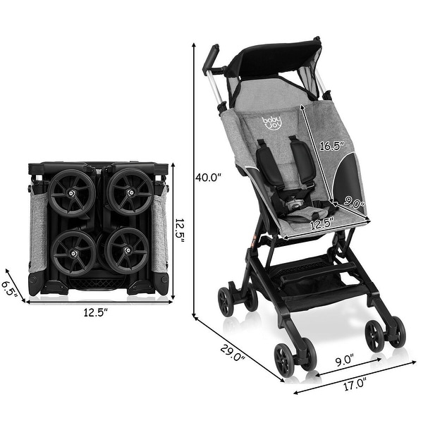 costway buggy portable pocket stroller
