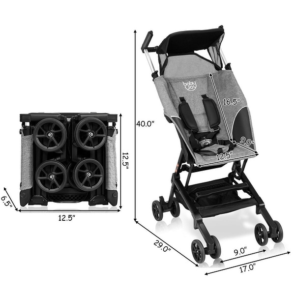 costway buggy portable pocket