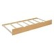preview thumbnail 15 of 13, Full Size Bed with Trundle, USB Ports & Storage - Sleek Natural Finish