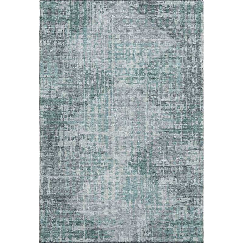Premium Washable Super Soft Modern Diamonds Mayfield Rug