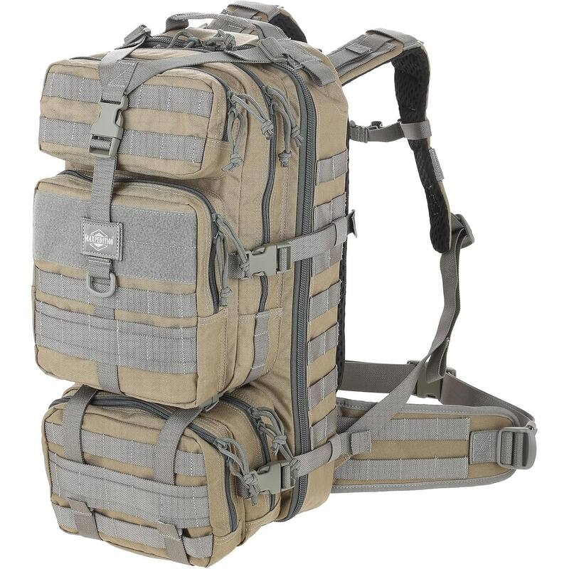 Gyrfalcon 36L Tactical Backpack, Detachable Waist, Khaki Foliage